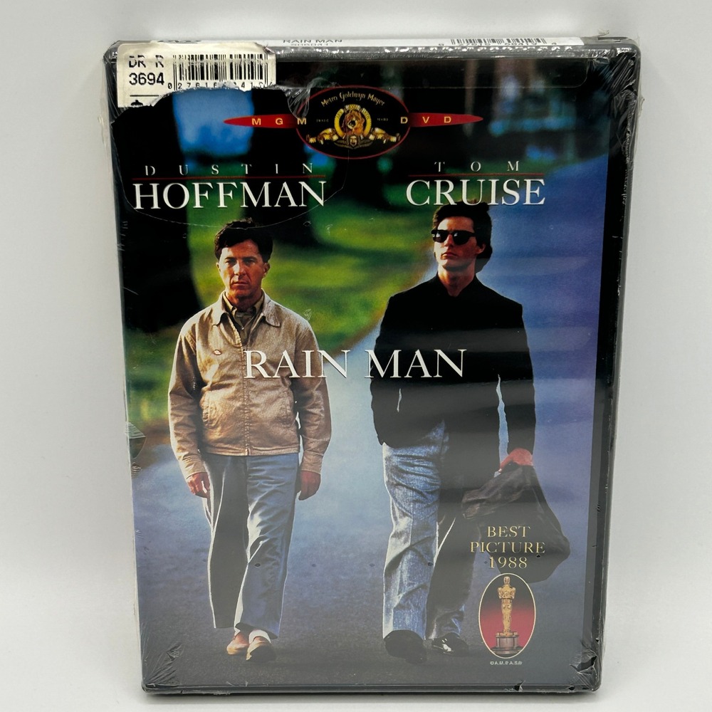 Rain Man DVD‎ 1999 Dustin Hoffman Tom Cruise MGM Best Picture NEW
